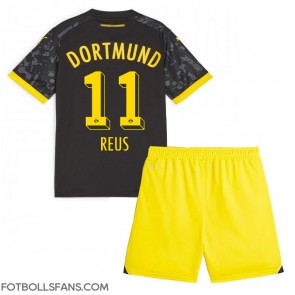 Borussia Dortmund Marco Reus #11 Replika Bortatröja Barn 2023-24 Kortärmad (+ Korta byxor)